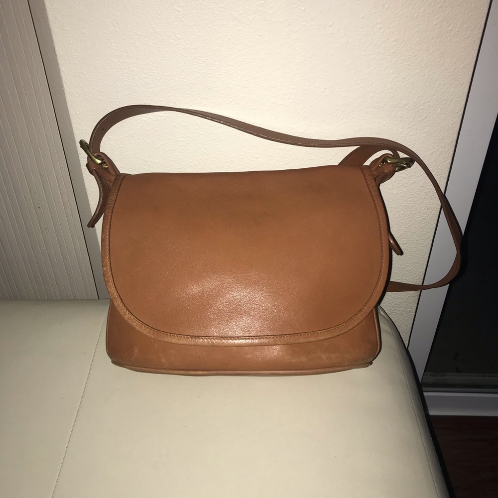 Vintage Coach 4150 Fletcher Leather Crossbody